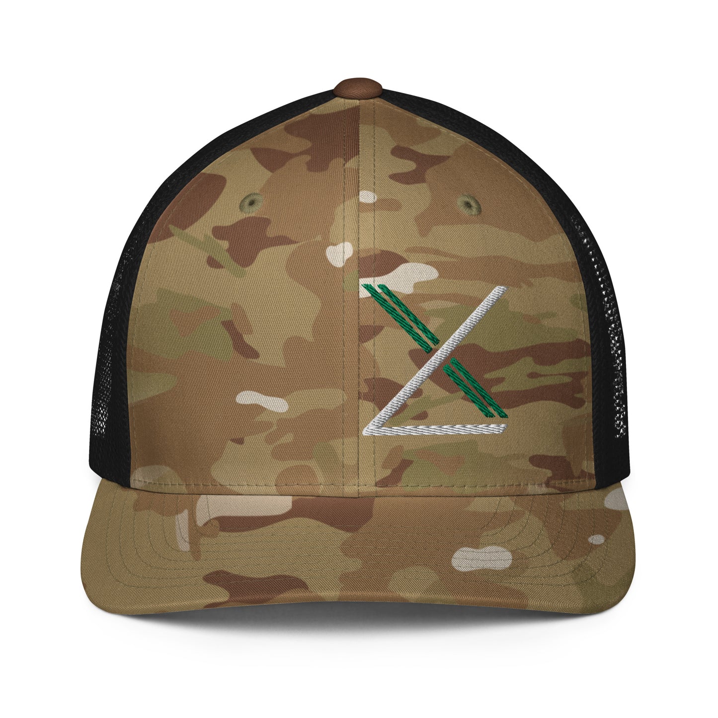 Closed-back trucker cap